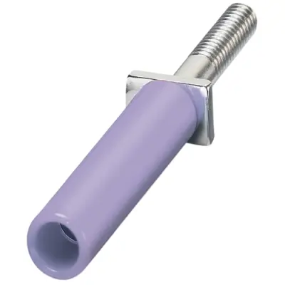 Test connector socket, 1 pole for terminal block, 0311773 - 1