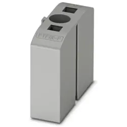 Flange terminal, grey
