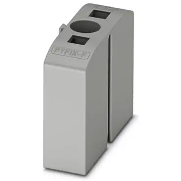 Flange terminal, grey - 1