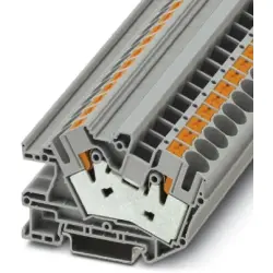 Installation terminal block, push-in connection, 0.5-16 mm², 76 A, 6 kV, gray, 3214029