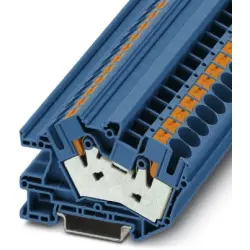 Installation terminal block, push-in connection, 0.5-16 mm², 76 A, 6 kV, blue, 3214023