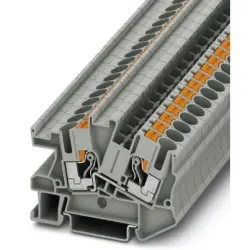 Installation terminal block, push-in connection, 0.5-10 mm², 41 A, 6 kV, gray, 3213972