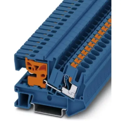N-disconnect terminal, push-in connection, 0.5-10 mm², 24 A, 6 kV, blue, 3213967 - 1