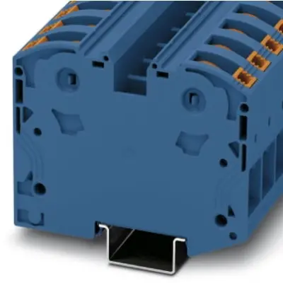 High current terminal, plug-in connection, 2.5-35 mm², 1 pole, 125 A, 8 kV, blue, 3212065 - 1