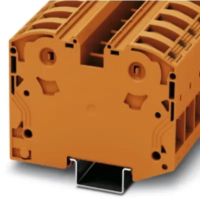 High current terminal, plug-in connection, 2.5-35 mm², 1 pole, 125 A, 8 kV, orange, 3212095 - 1