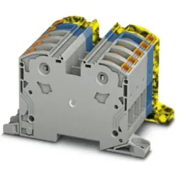 High current terminal, plug-in connection, 2.5-35 mm², 125 A, 8 kV, black, 3212076