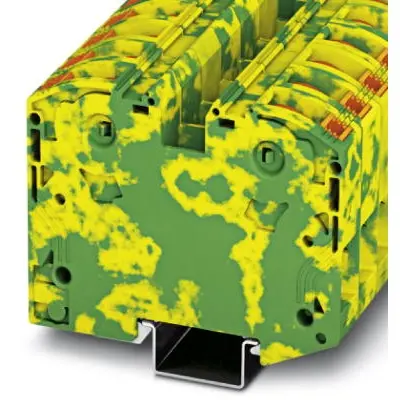 Protective conductor terminal, 2.5-35 mm², 1 pole, 8 kV, yellow/green, 3212066 - 1