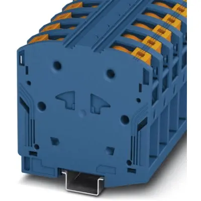 High current terminal, plug-in connection, 10-70 mm², 1 pole, 150 A, 8 kV, blue, 3260051 - 1