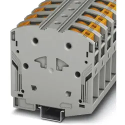 High current terminal, plug-in connection, 10-70 mm², 1 pole, 150 A, 8 kV, gray, 3260065
