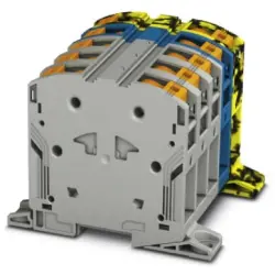 High current terminal, plug-in connection, 10-70 mm², 150 A, 8 kV, black, 3260060