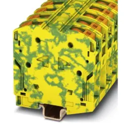 Protective conductor terminal, Power-Turn connection, 10-70 mm², 1 pole, 8 kV, yellow/green, 3260052