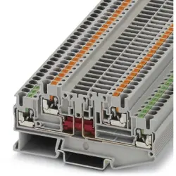 Disconnect terminal, push-in connection, 0.14-4.0 mm², 16 A, 6 kV, gray, 3210286
