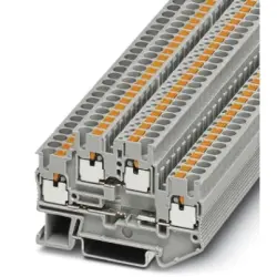 Component terminal block, push-in connection, 0.14-4.0 mm², 22 A, 6 kV, gray, 3211480