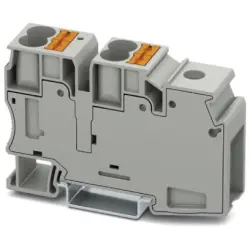 Potential collecting terminal, push-in connection, 1.5-50 mm², 5 pole, 101 A, 8 kV, gray, 3002371