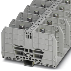 Bolt terminal, bolt connection, 25-300 mm², 1 pole, 520 A, 8 kV, gray, 3244630