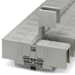Bolt terminal, bolt connection, 25-300 mm², 1 pole, 520 A, 8 kV, gray, 3247989