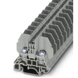 Bolt terminal, bolt connection, 0.1-10 mm², 2 pole, 57 A, 8 kV, gray, 3058143