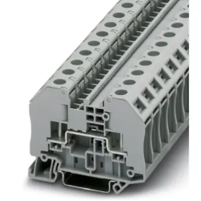 Bolt terminal, bolt connection, 0.5-2.5 mm², 24 A, 8 kV, gray, 3049013 - 1