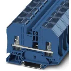 Through terminal block, bolt connection, 2.5-35 mm², 1 pole, 125 A, 8 kV, blue, 3049929