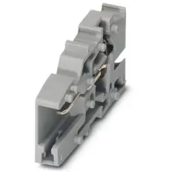 COMBI jack, spring balancer connection, 0.08-4.0 mm², 1 pole, 24 A, 6 kV, gray, 3042188