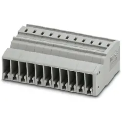 COMBI jack, plug-in connection, 0.08-4.0 mm², 11 pole, 24 A, 6 kV, gray, 3041406