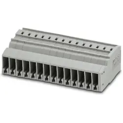 COMBI jack, plug-in connection, 0.08-4.0 mm², 14 pole, 24 A, 6 kV, gray, 3041435
