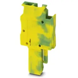 Plug, spring balancer connection, 0.08-4.0 mm², 1 pole, 24 A, 6 kV, yellow/green, 3043129