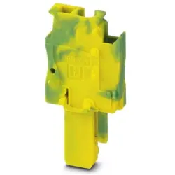 Plug, spring balancer connection, 0.08-4.0 mm², 1 pole, 24 A, 6 kV, yellow/green, 3043187