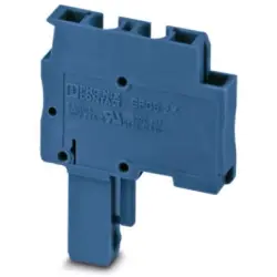 Plug, spring balancer connection, 0.08-4.0 mm², 1 pole, 24 A, 6 kV, blue, 3043200