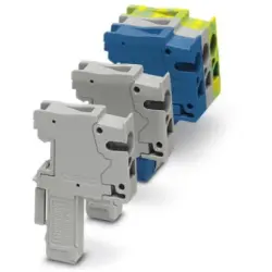 Plug, spring balancer connection, 0.08-4.0 mm², 1 pole, 24 A, 6 kV, gray, 3041053