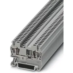 Component terminal block, spring balancer connection, 0.08-4.0 mm², 500 mA, 8 kV, gray, 3036262