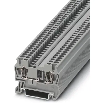 Component terminal block, spring balancer connection, 0.08-4.0 mm², 500 mA, 8 kV, gray, 3036262 - 1