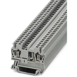 Component terminal block, spring balancer connection, 0.08-4.0 mm², 500 mA, 8 kV, gray, 3036518