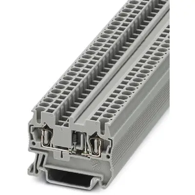 Component terminal block, spring balancer connection, 0.08-4.0 mm², 500 mA, 8 kV, gray, 3036518 - 1