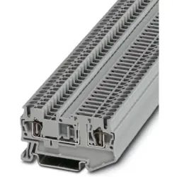 Disconnect terminal, spring balancer connection, 0.08-2.5 mm², 20 A, 6 kV, gray, 3038435
