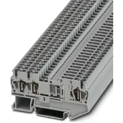 Disconnect terminal, spring balancer connection, 0.08-4.0 mm², 20 A, 6 kV, gray, 3038448 - 1