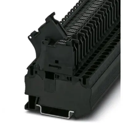 Fuse terminal block, 2 pole, 4.0 mm², 250 V, 6.3 A, 3036563 - 1