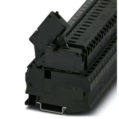 Fuse terminal block, 2 pole, 4.0 mm², 250 V, 10 A, 3038778 - 1