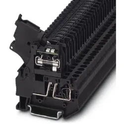 Fuse terminal block, 2 pole, 4.0 mm², 24 V, 6.3 A, 3036547