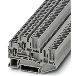 Component terminal block, spring-cage/plug-in connection, 0.08-4.0 mm², 24 A, 6 kV, gray, 3040753