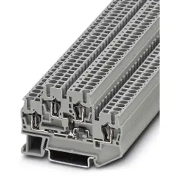 Component terminal block, spring balancer connection, 0.08-4.0 mm², 22 A, 4 kV, gray, 3031584