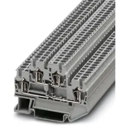 Component terminal block, spring balancer connection, 0.08-4.0 mm², 22 A, 4 kV, gray, 3031555