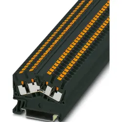 Through terminal block, push-in connection, 0.14-4.0 mm², 24 A, 8 kV, black, 1094477