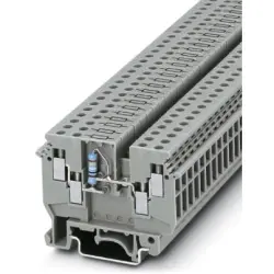 Component terminal block, screw connection, 0.2-6.0 mm², 4 pole, 32 A, 6 kV, gray, 2776032
