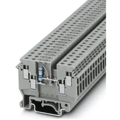 Component terminal block, screw connection, 0.2-6.0 mm², 4 pole, 32 A, 6 kV, gray, 2776032 - 1