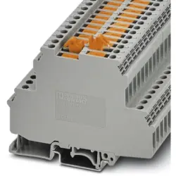 Knife disconnect terminal, screw connection, 0.2-4.0 mm², 10 A, 4 kV, gray, 3048454