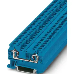 Through terminal block, tension clamp connection, 0.08-6.0 mm², 32 A, 8 kV, blue, 3031377