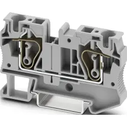 Through terminal block, tension clamp connection, 0.2-10 mm², 1 pole, 41 A, 8 kV, gray, 3031487