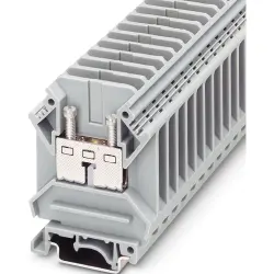 Through terminal block, screw connection, 0.5-10 mm², 41 A, 12 kV, gray, 0704076