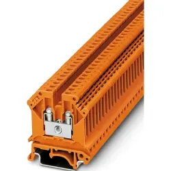 Through terminal block, screw connection, 0.2-4.0 mm², 24 A, 8 kV, orange, 0719113